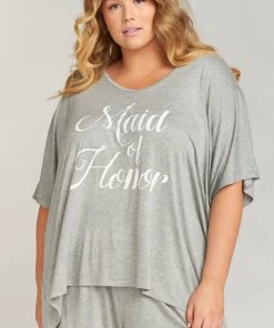 Show Me Your Mumu Benji Tunic Sleep Set ~ Maid Of Honor Grey