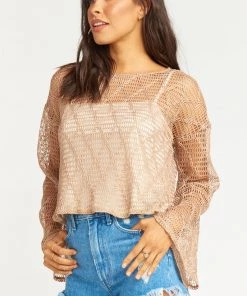 Show Me Your Mumu Blake Pullover ~ Bermuda Crochet Sweaters