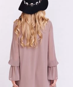 Show Me Your Mumu Clothes Perveen Pirate Tunic ~ Dune Chiffon