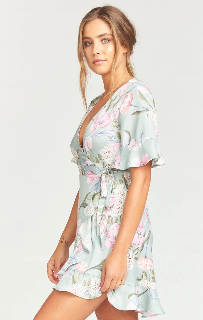 Show Me Your Mumu Evelyn Mini Wrap Dress ~ Primavera Floral Clothes 4 Show Me Your Mumu Evelyn Mini Wrap Dress ~ Primavera Floral Clothes