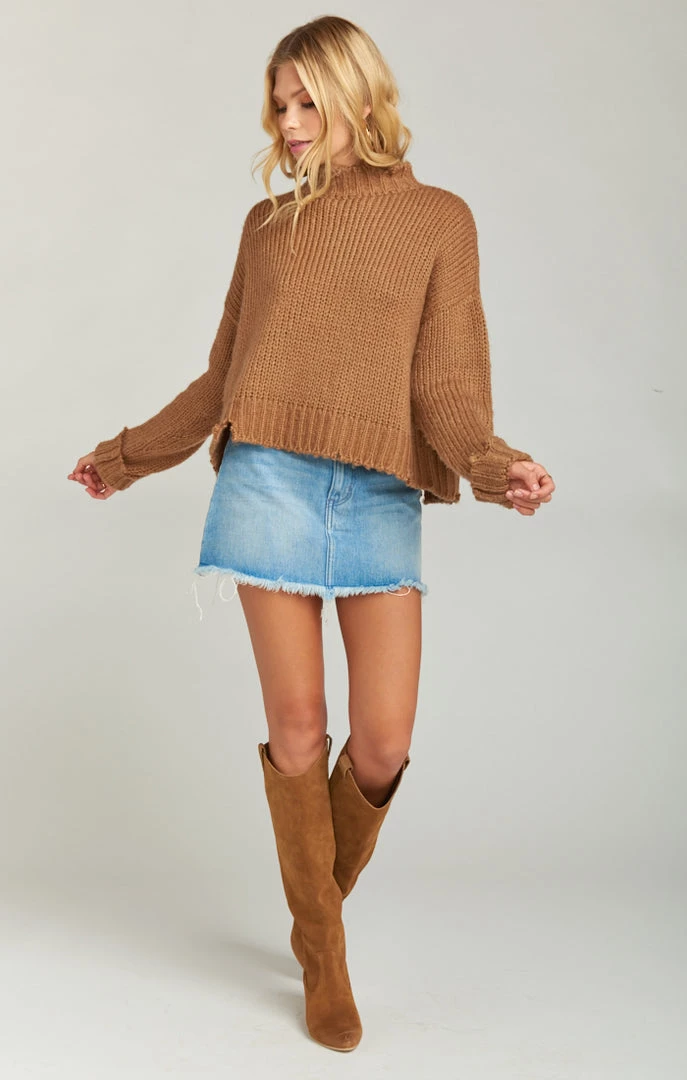 Show Me Your Mumu Denim Atlanta A Line Skirt ~ Brook 3 Show Me Your Mumu Denim Atlanta A Line Skirt ~ Brook