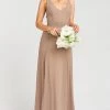 Show Me Your Mumu Jenn Maxi Dress ~ Dune Chiffon Bridesmaids Dresses