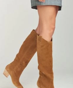 Show Me Your Mumu Dolce Vita ~ Hinley Knee High Bootie ~ Brown Accessories