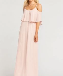 Show Me Your Mumu Bridesmaids Dresses Caitlin Ruffle Maxi Dress ~ Dusty Blush Crisp 18 Show Me Your Mumu Bridesmaids Dresses Caitlin Ruffle Maxi Dress ~ Dusty Blush Crisp
