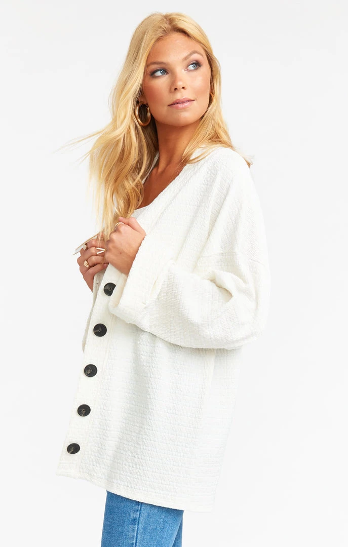 Show Me Your Mumu New Mu Brit Cardigan ~ Brady Knit Cream 5 Show Me Your Mumu New Mu Brit Cardigan ~ Brady Knit Cream