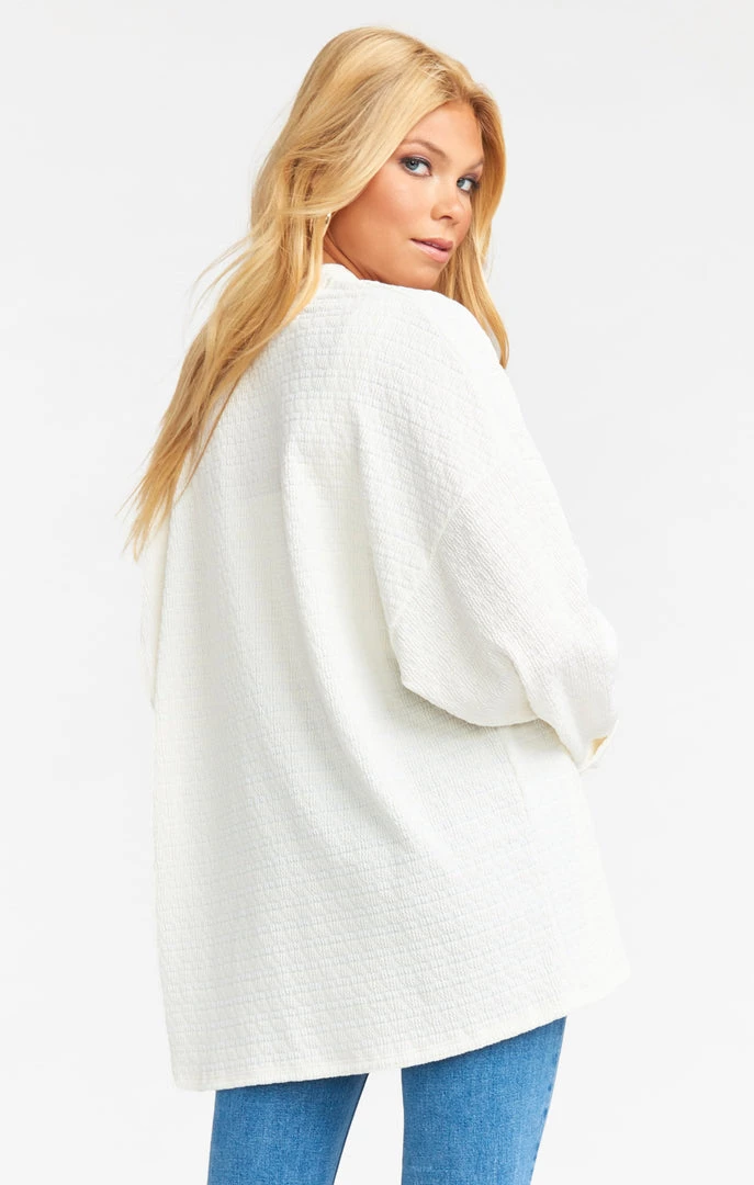 Show Me Your Mumu New Mu Brit Cardigan ~ Brady Knit Cream 6 Show Me Your Mumu New Mu Brit Cardigan ~ Brady Knit Cream