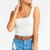 Show Me Your Mumu Rory Bodysuit ~ Brady Knit Cream New Mu