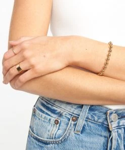 Show Me Your Mumu Accessories Vanessa Mooney The Mercy Bracelet ~ Gold