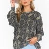 Show Me Your Mumu Boyfriend Sweatshirt ~ Ziggy Python