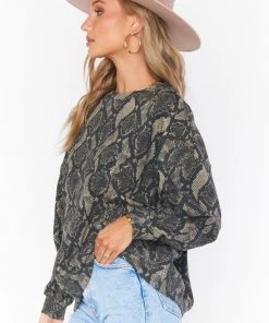 Show Me Your Mumu Boyfriend Sweatshirt ~ Ziggy Python