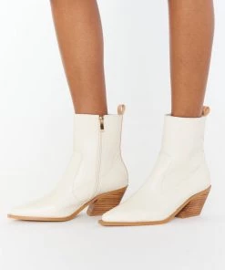Show Me Your Mumu Billini Umeko Western Bootie ~ Oatmeal Lizard New Mu