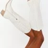 Show Me Your Mumu Dolce Vita Solei Western Boot ~ White New Mu