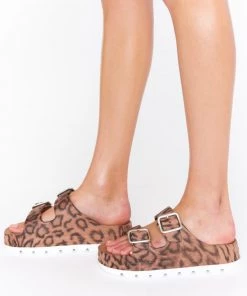 Show Me Your Mumu J Slides Simply Eva Pool Slide ~ Leopard New Mu