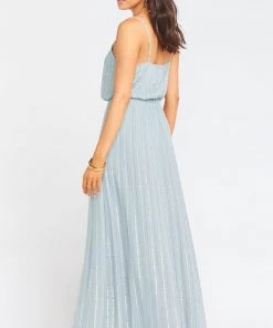 Show Me Your Mumu Victoria Maxi Dress ~ Silver Sage Beaded