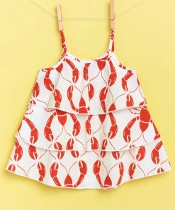 Show Me Your Mumu Kids Reagan Ruffle Dress ~ Low Country Lobster