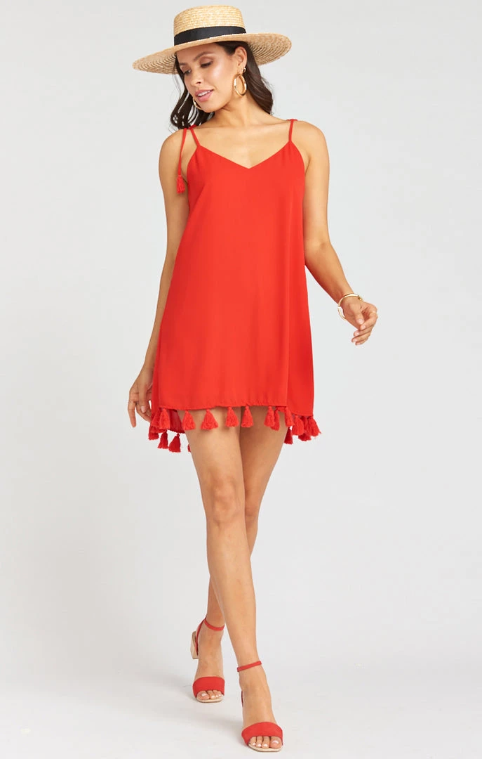 Show Me Your Mumu Throw And Go Tassel Mini Dress ~ Bonfire 4 Show Me Your Mumu Throw And Go Tassel Mini Dress ~ Bonfire