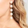 Show Me Your Mumu Vale Drop Earrings ~ Pearl/Gold