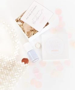 Show Me Your Mumu Bridesmaid Proposal Box ~ Steel Blue