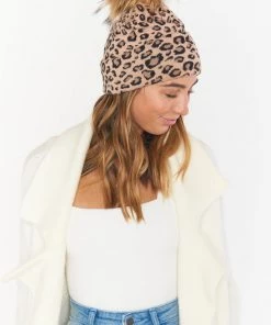 Show Me Your Mumu Eloise Leopard Beanie ~ Beige 11 Show Me Your Mumu Eloise Leopard Beanie ~ Beige