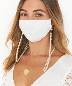 Show Me Your Mumu Melanie Mask Chain ~ Pearl New Mu