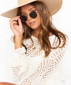 Show Me Your Mumu Lack Of Color Western Wide Palma Hat ~ Natural New Mu