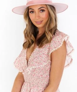 Show Me Your Mumu Lack Of Color Stardust Rancher Hat ~ Light Pink New Mu 19 Show Me Your Mumu Lack Of Color Stardust Rancher Hat ~ Light Pink New Mu