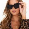 Show Me Your Mumu LeSpecs Hathor Alt Fit Sunglasses ~ Black