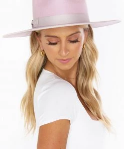 Show Me Your Mumu New Mu Lack Of Color Dreamer Rancher Hat ~ Dusty Purple