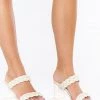Show Me Your Mumu Dolce Vita Paily Block Heels ~ Ivory New Mu