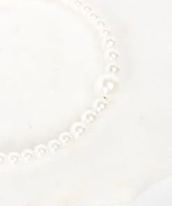 Show Me Your Mumu Elsie Pearl Headband ~ White