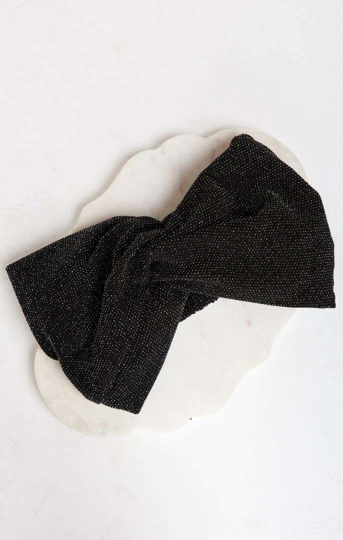 Show Me Your Mumu Imogen Headband ~ Dancing Queen Shine Black 5 Show Me Your Mumu Imogen Headband ~ Dancing Queen Shine Black