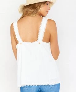 Show Me Your Mumu Cherish Tank ~ White New Mu