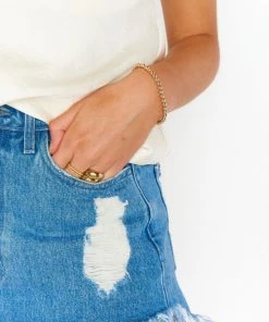 Show Me Your Mumu Jonesy Wood Stretch Bracelet ~ 14K Gold Filled Beaded 9 Show Me Your Mumu Jonesy Wood Stretch Bracelet ~ 14K Gold Filled Beaded