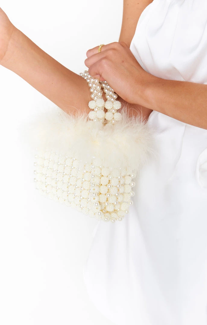 Show Me Your Mumu I Do Bag ~ Ivory Beaded Accessories 7 Show Me Your Mumu I Do Bag ~ Ivory Beaded Accessories