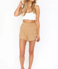 Show Me Your Mumu Elise Fray Bucket Hat ~ Natural New Mu