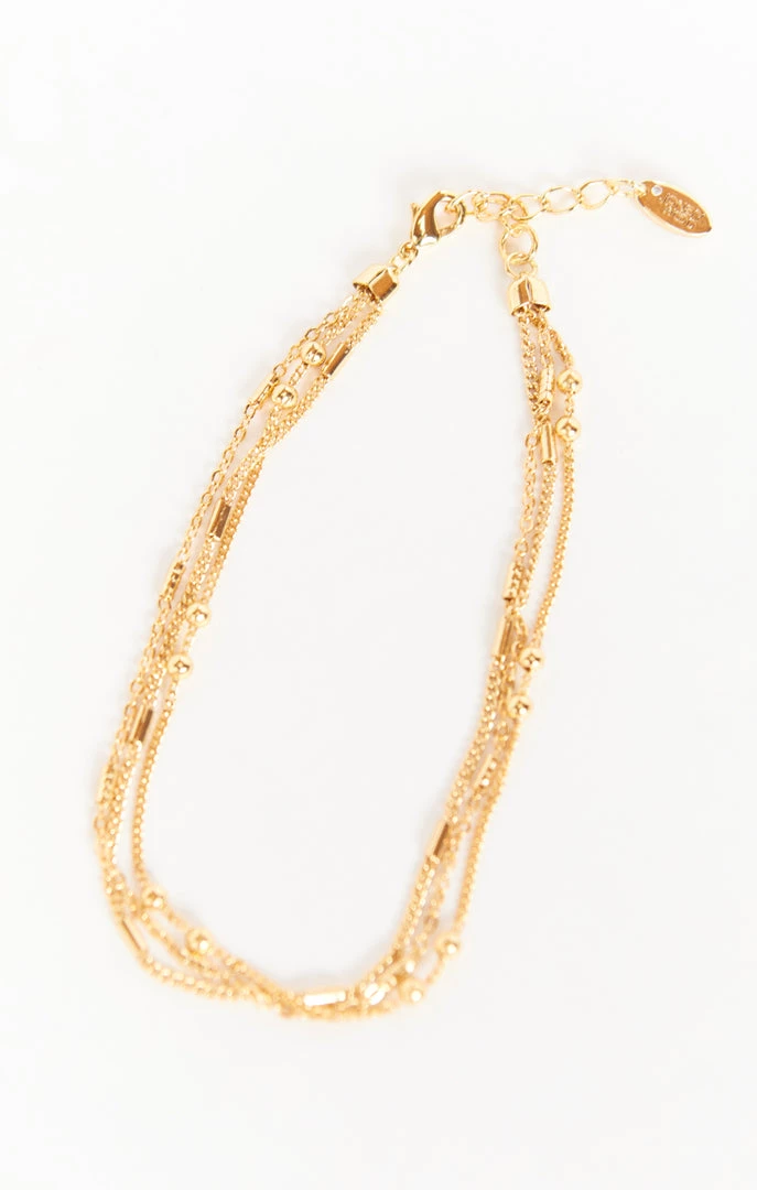 Show Me Your Mumu Jonesy Wood Sybil Anklet ~ 18K Gold Plated New Mu 4 Show Me Your Mumu Jonesy Wood Sybil Anklet ~ 18K Gold Plated New Mu