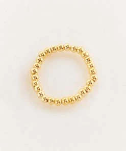 Show Me Your Mumu Edie Stretch Ring ~ 18K Gold Plated