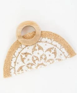 Show Me Your Mumu Nicola Straw Bag ~ Natural/White New Mu 14 Show Me Your Mumu Nicola Straw Bag ~ Natural/White New Mu