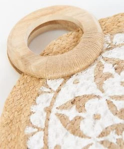 Show Me Your Mumu Nicola Straw Bag ~ Natural/White New Mu 15 Show Me Your Mumu Nicola Straw Bag ~ Natural/White New Mu