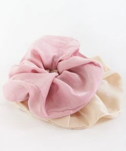 Show Me Your Mumu Ayla Oversized Scrunchie Set ~ Ivory/Mauve New Mu