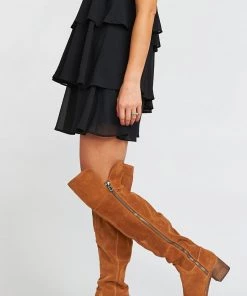 Show Me Your Mumu Accessories Dolce Vita Dorien High Boots ~ Brown