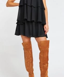 Show Me Your Mumu Accessories Dolce Vita Dorien High Boots ~ Brown