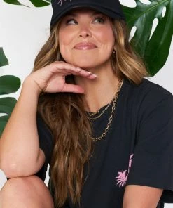 Show Me Your Mumu Hot Mess Trucker Hat ~ Black & Hot Pink New Mu 9 Show Me Your Mumu Hot Mess Trucker Hat ~ Black & Hot Pink New Mu