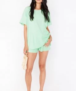 Show Me Your Mumu Easy Livin Set ~ Green Melon Terry