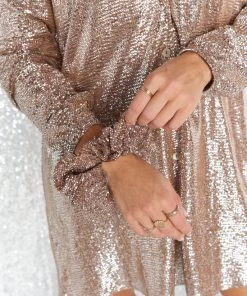 Show Me Your Mumu New Mu Super Scrunchie ~ Silver Confetti 10 Show Me Your Mumu New Mu Super Scrunchie ~ Silver Confetti