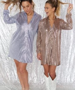 Show Me Your Mumu New Mu Super Scrunchie ~ Silver Confetti 11 Show Me Your Mumu New Mu Super Scrunchie ~ Silver Confetti