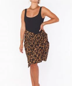 Show Me Your Mumu New Mu Kiran Sarong ~ Caramel Cheetah