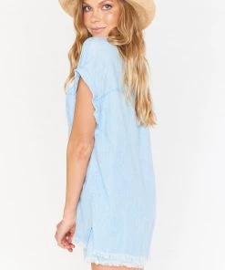 Show Me Your Mumu Martin Shirt ~ Light Chambray