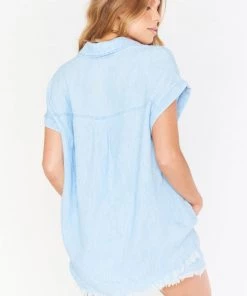 Show Me Your Mumu Andi Shorts ~ Light Chambray