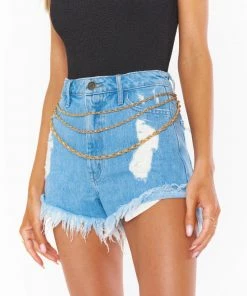 Show Me Your Mumu Lucid Chain Belt ~ Gold